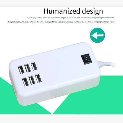 Multi-Port USB Charging Station for Student Dorms
