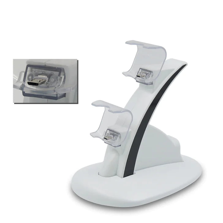 PS4 Controller Dual Charging Dock for Gaming Accessories