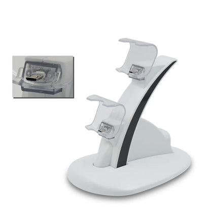 PS4 Controller Dual Charging Dock for Gaming Accessories