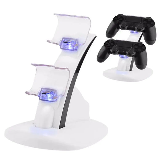 PS4 Controller Dual Charging Dock for Gaming Accessories